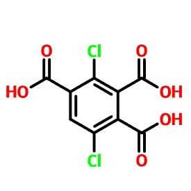 137071-78-4 3,6-dichlorobenzene-1,2,4-tricarboxylic acid