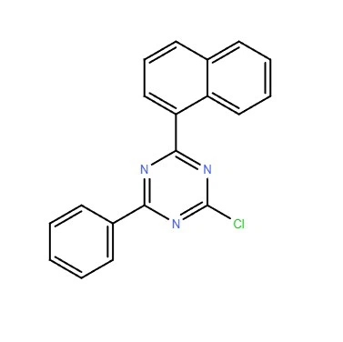 CAS: 1472062-95-5|2-Chloro-4-(naphthalen-1-yl)-6-phenyl-1,3,5-triazine