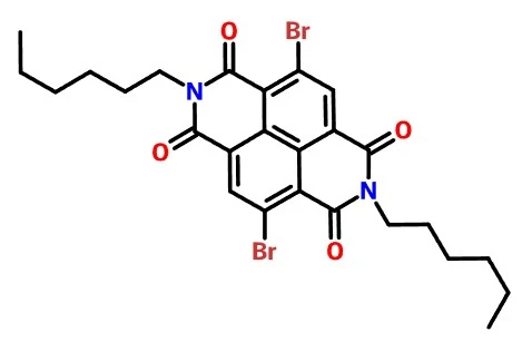 N,N'-dihexyl-2,3-dibromo-1,4,5,8-naphthalenetetracarboxylic Diimide CAS NO: 1239327-73-1