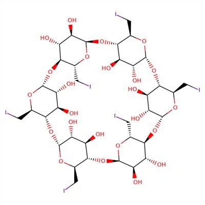 CAS: 131105-41-4|6-Deoxy-6-iodo-a-cyclodextrin