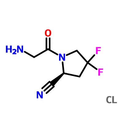 CAS: 1448440-51-4|(S)-1-(2-aminoacetyl)-4, 4-difluoropyrrolidine-2-carbonitrile Hydrochloride