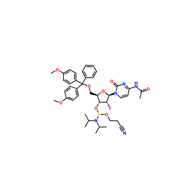 CAS 159414-99-0|DMT-2'-F-DC(AC) AMIDITE