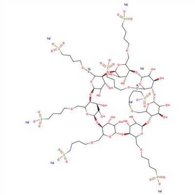 CAS: 182410-00-0|Betadex Sulfobutyl Ether Sodium