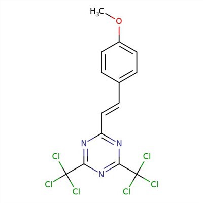 CAS: 42573-57-9|2-(4-Methoxystyryl)-4,6-bis(trichloromethyl)-1,3,5-triazine