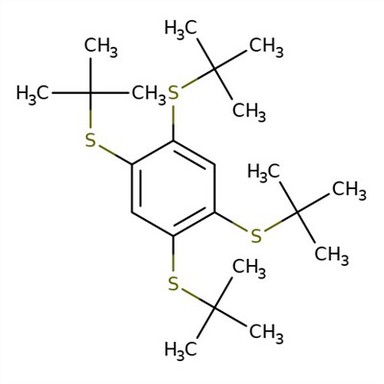 CAS: 447463-65-2|1,2,4,5-Tetrakis(tert-butylthio) benzene
