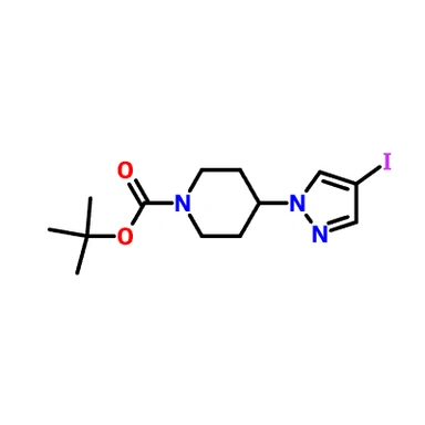 CAS 877399-73-0|1-Piperidinecarboxylic Acid, 4-(4-iodo-1H-pyrazol-1-yl)-, 1,1-dimethylethyl Ester