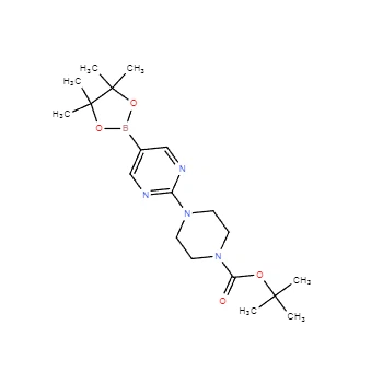 CAS 940284-98-0|2-(4-BOC-PIPERAZIN-1-YL)PYRIMIDINE-5-BORONIC ACID PINACOL ESTER