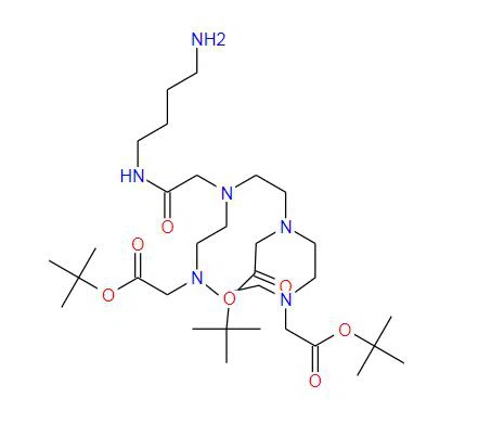 CAS: 1402393-59-2丨4-Aminobutyl-DOTA-tris(t-butyl Ester)