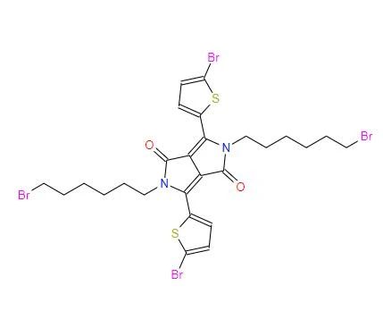 CAS: 1799951-38-4 丨2,5-bis(6- BroMohexyl)-3,6-bis(5- BroMothiophen-2- Yl)pyrrolo[3,4-c]pyrrole-1,4(2H,5H) )-Dion