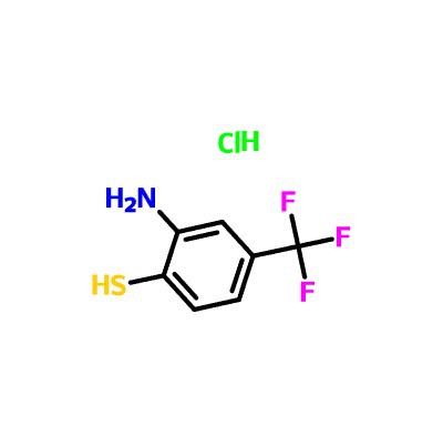 CAS: 4274-38-8|2-Amino-4-(trifluoromethyl) benzenethiol Hydrochloride