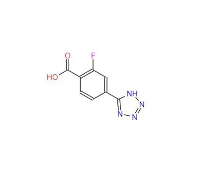 CAS: 1281983-77-4丨{1}}fluoro-4-(1H-tetrazol-5-}yl)benzoic acid