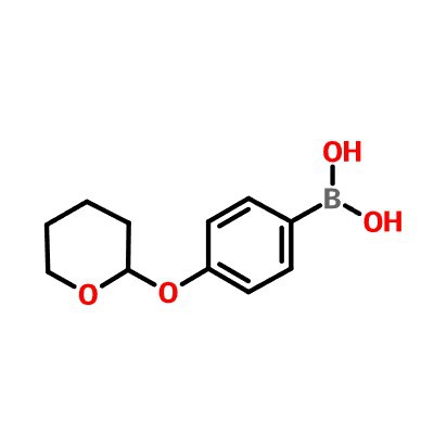 CAS: 182281-01-2|4-(2-Tetrahydropyranyloxy) phenylboronic acid