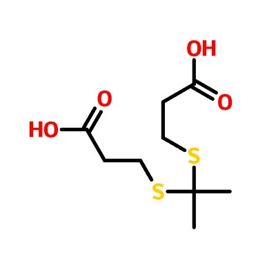 CAS: 4265-59-2|3,3'-(Propane-2,2-diylbis(sulfanediyl)) dipropionic acid